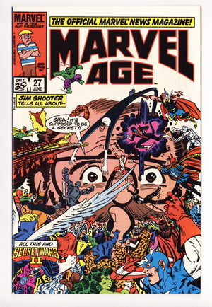 Marvel Age 27 High Grade (1985)
