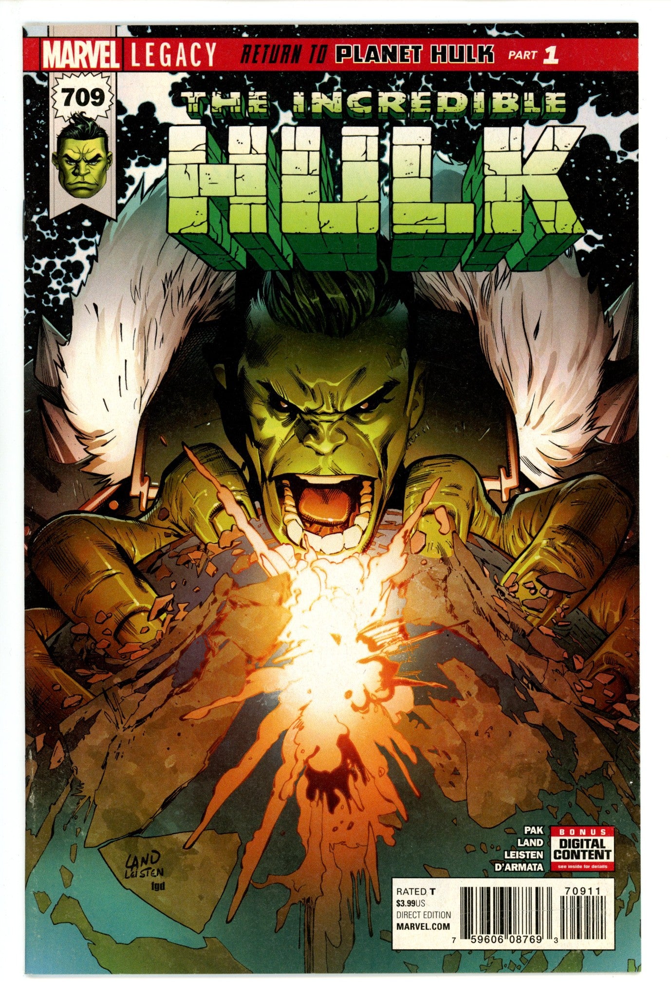 Incredible Hulk Vol 3 709 (2017)