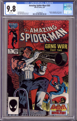 The Amazing Spider-Man Vol 1 285 CGC 9.8 (NM/M) (1987)