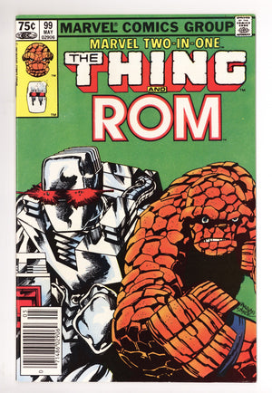 Marvel Two-in-One Vol 1 99 VF/NM (9.0) (1983) Canadian Price Variant