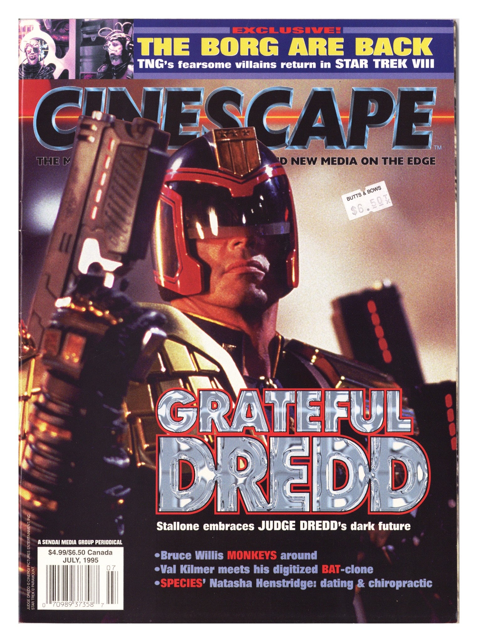 Cinescape Vol 1 10 Mid Grade (1995) 