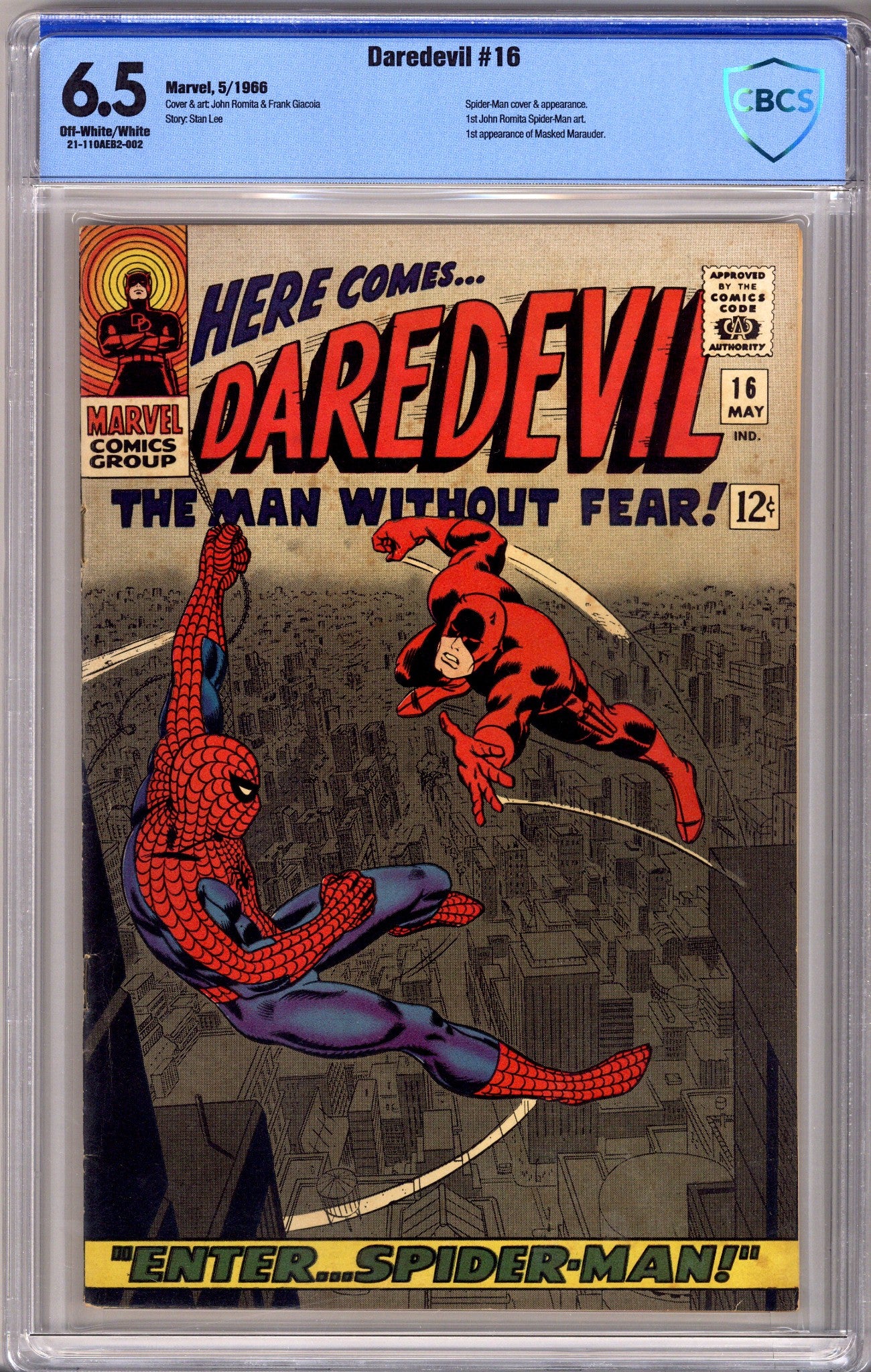 Daredevil Vol 1 16 CBCS 6.5 (1966)