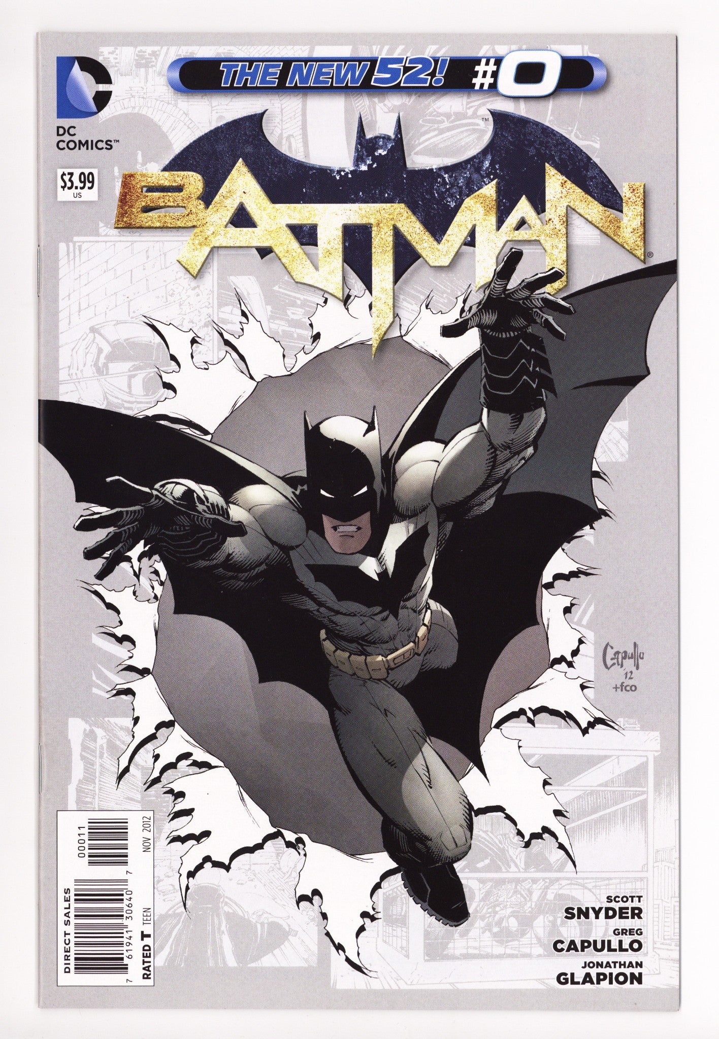 Batman Vol 2 0 High Grade (2012) 