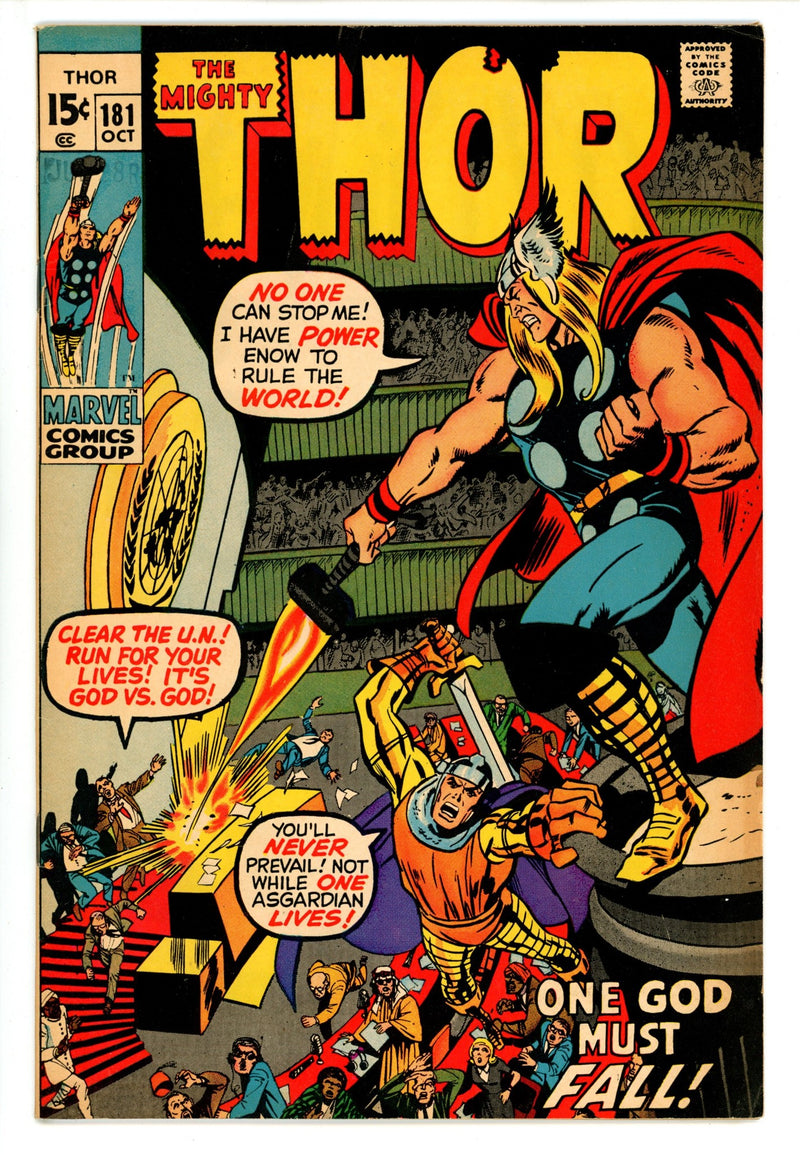 Thor Vol 1 181 FN/VF (7.0) (1970)