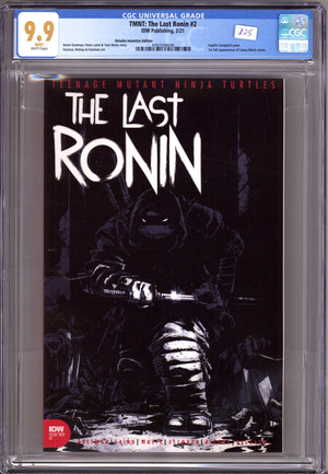 TMNT: The Last Ronin   2 CGC 9.9 (MINT)   (2021) Campbell     Incentive Variant