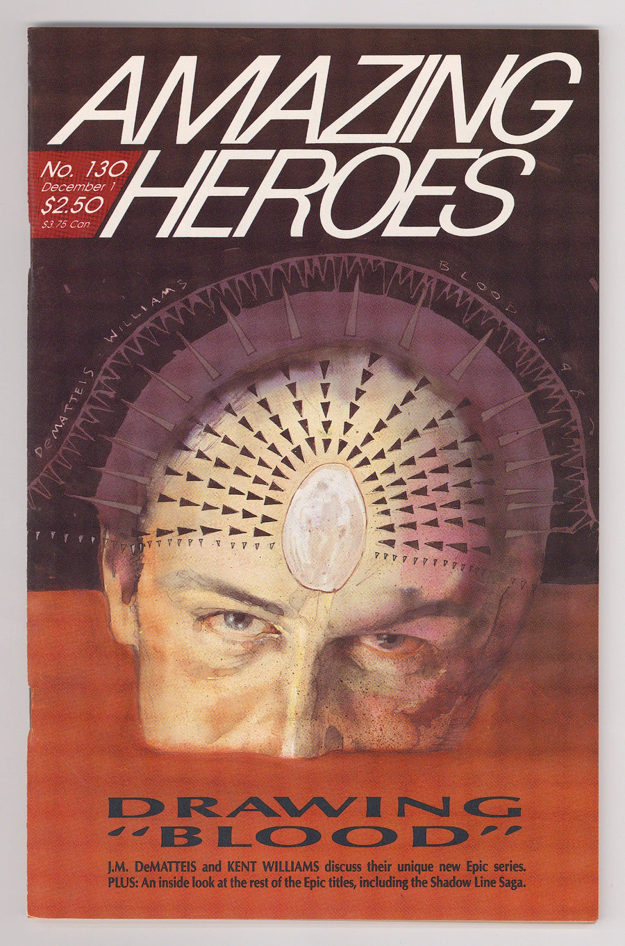 Amazing Heroes 130 VF+ (8.5) (1987) 
