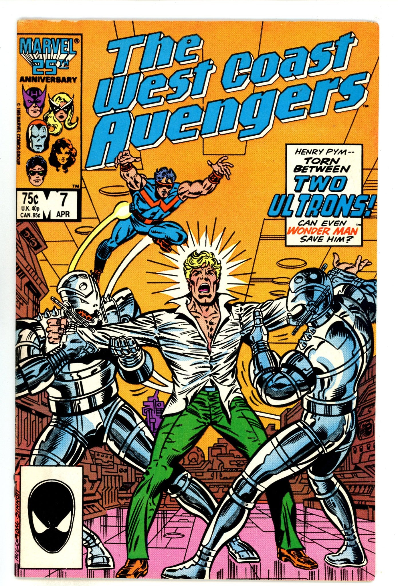 West Coast Avengers Vol 2 7  High Grade  (1986)  