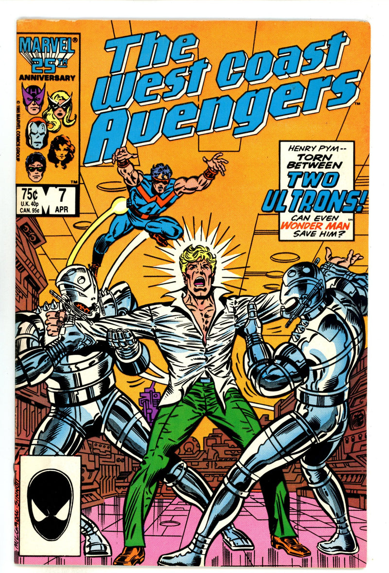 West Coast Avengers Vol 2 7  High Grade  (1986)  