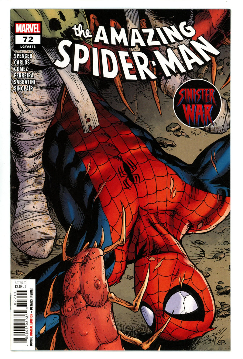 Amazing Spider-Man Vol 5 72 (873)  High Grade   (2021)        