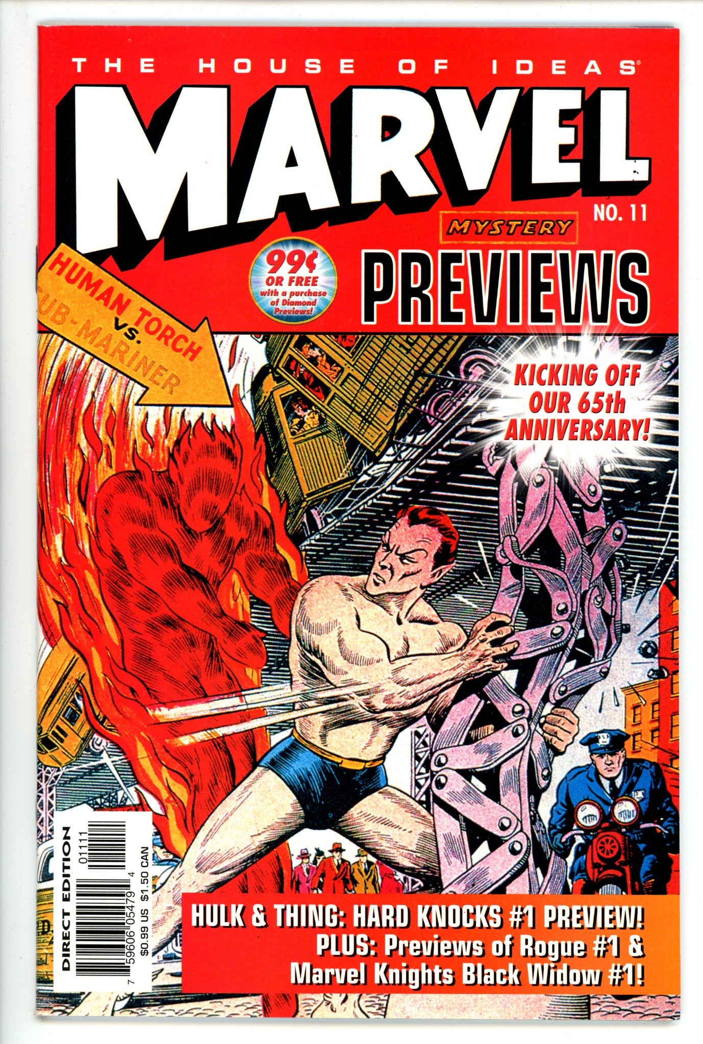 Marvel Previews Vol 1 11 High Grade (2004) 