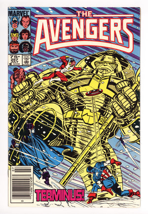 The Avengers Vol 1 257 FN/VF (7.0) (1985) Canadian Price Variant