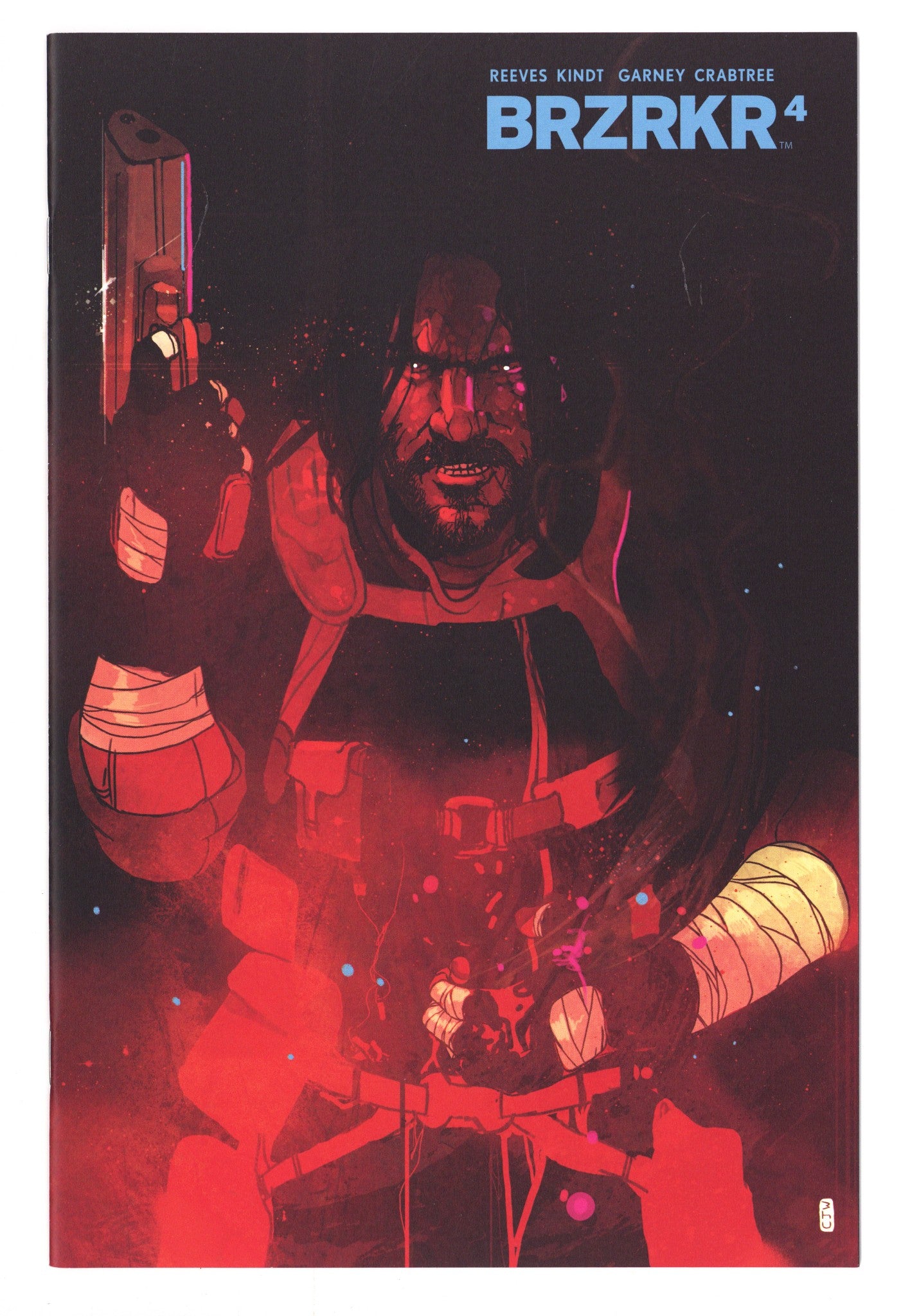 Brzrkr 4 High Grade (2021) Ward Variant 