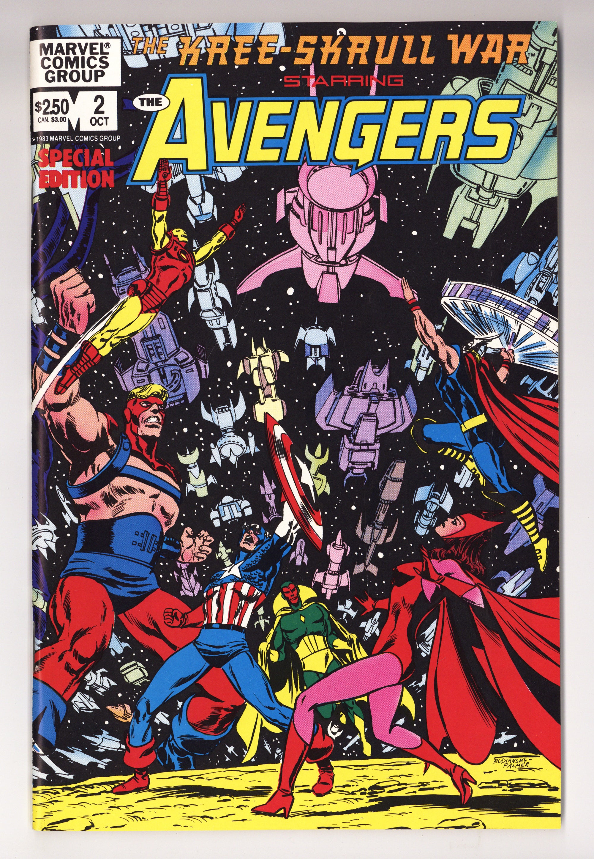 The Kree-Skrull War Starring the Avengers 2 High Grade (1983) 