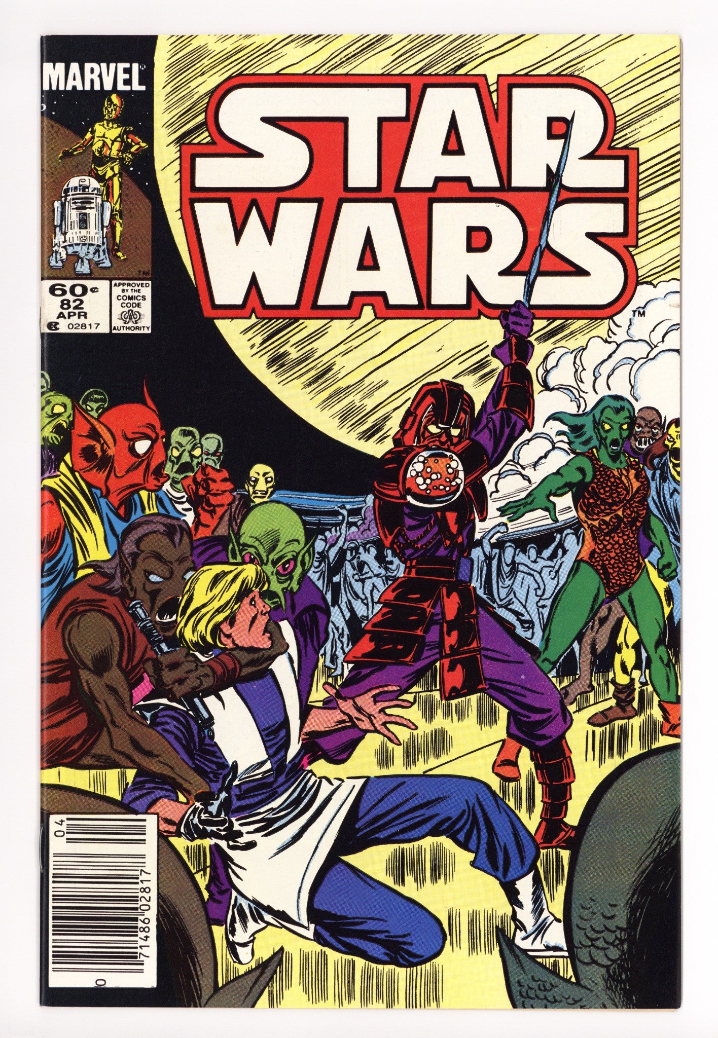 Star Wars Vol 1 82  NM- (9.2)   (1984)     Newsstand  
