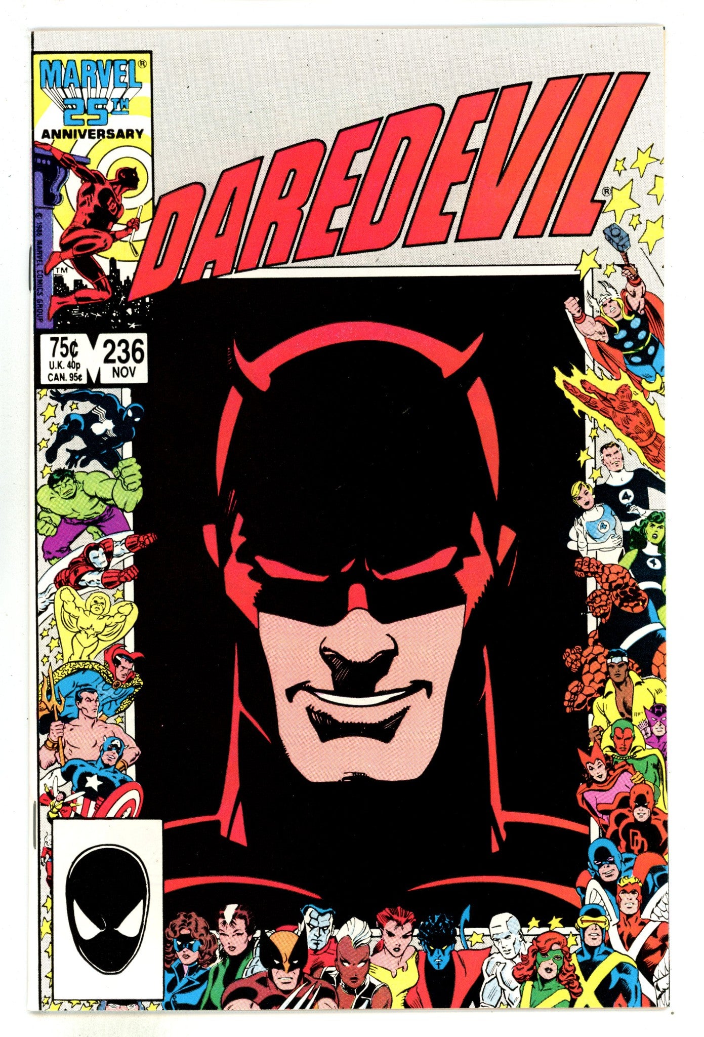 Daredevil Vol 1 236 VF (8.0) (1986) 