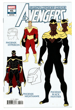 Avengers Vol 8 41 (741) High Grade (2021) Garron Incentive Variant