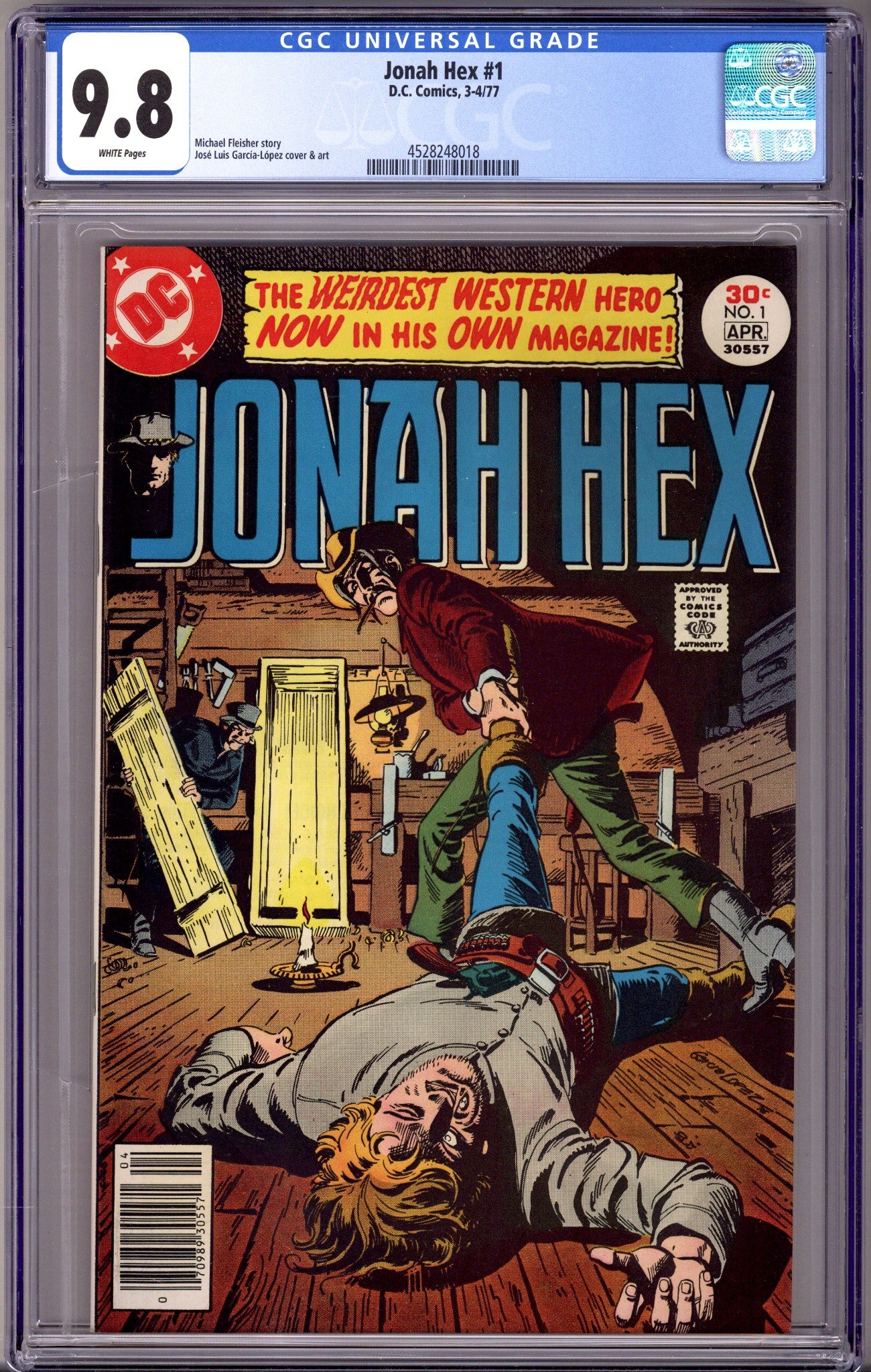 Jonah Hex Vol 1 1 CGC 9.8 (NM/M) (1977) 
