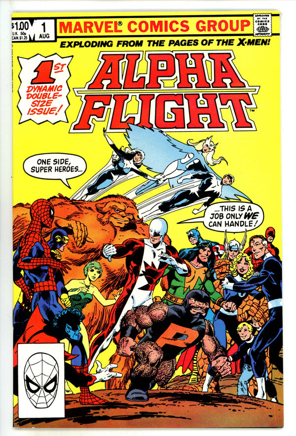 Alpha Flight Vol 1 1 VF/NM (9.0) (1983)