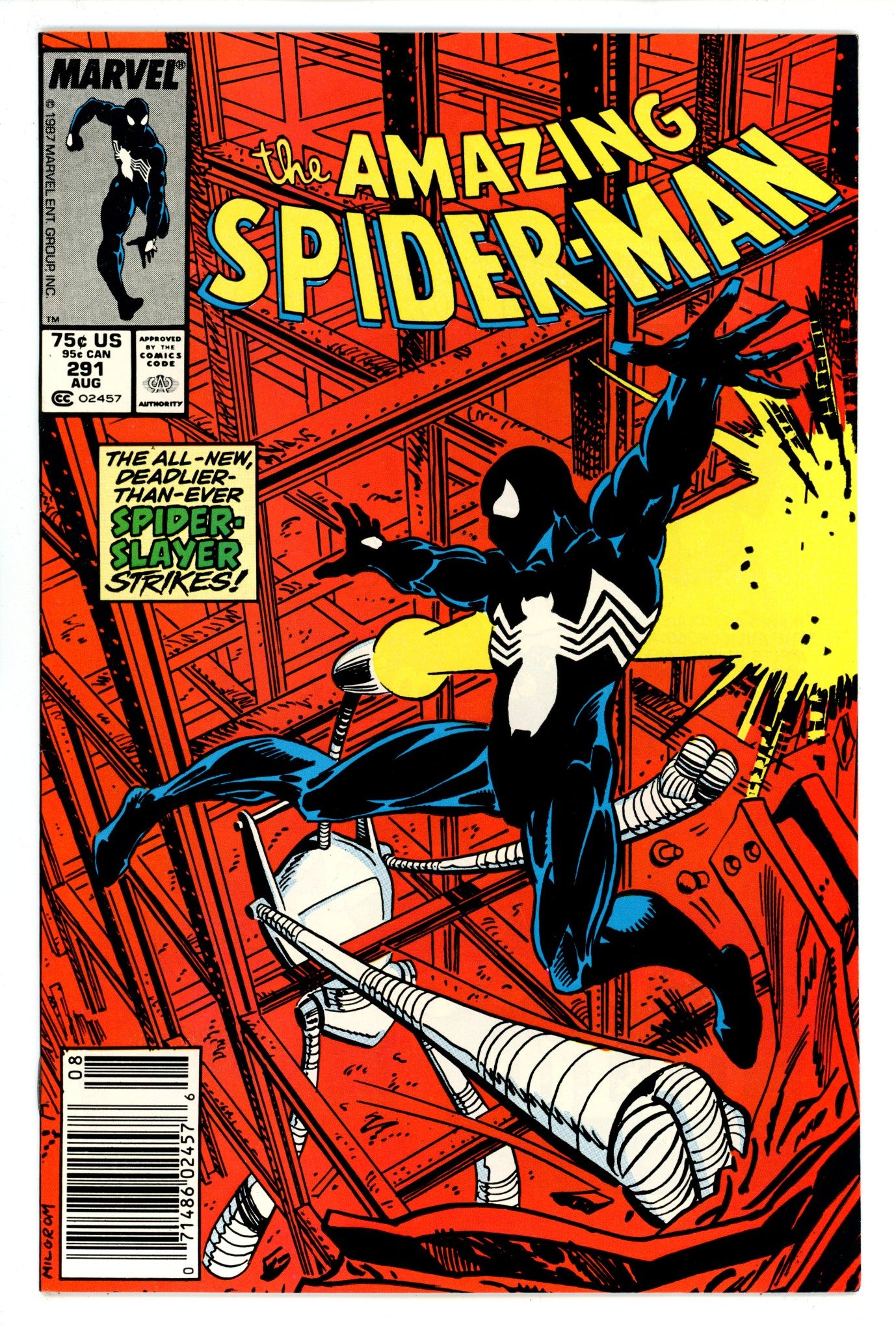 The Amazing Spider-Man Vol 1 291 VF (8.0) (1987) Newsstand 