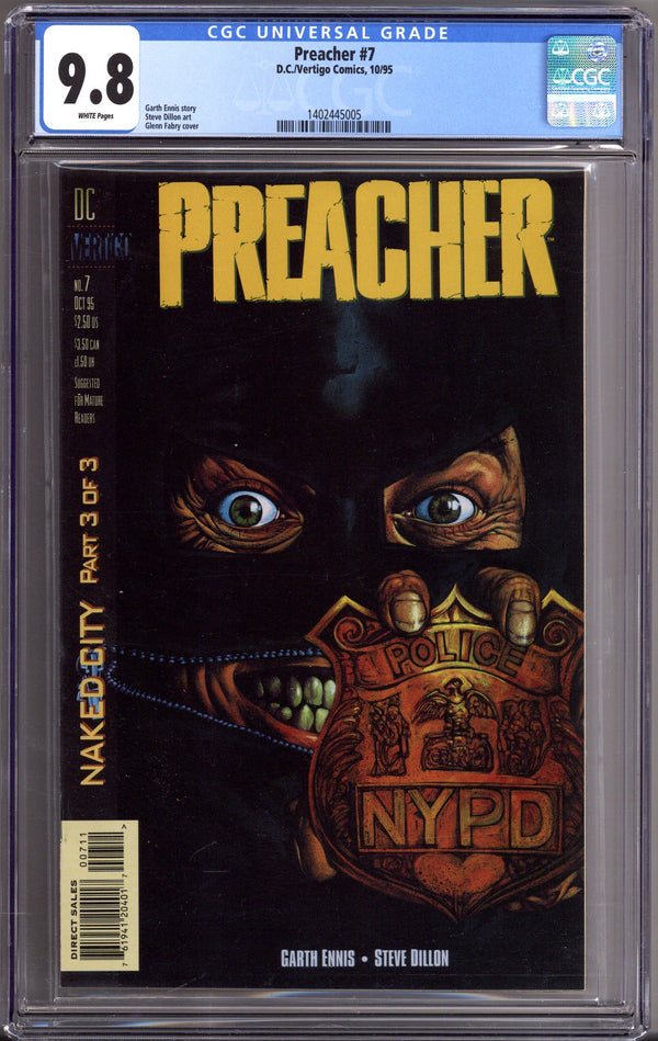 Preacher   7 CGC 9.8 (NM/M)   (1995)