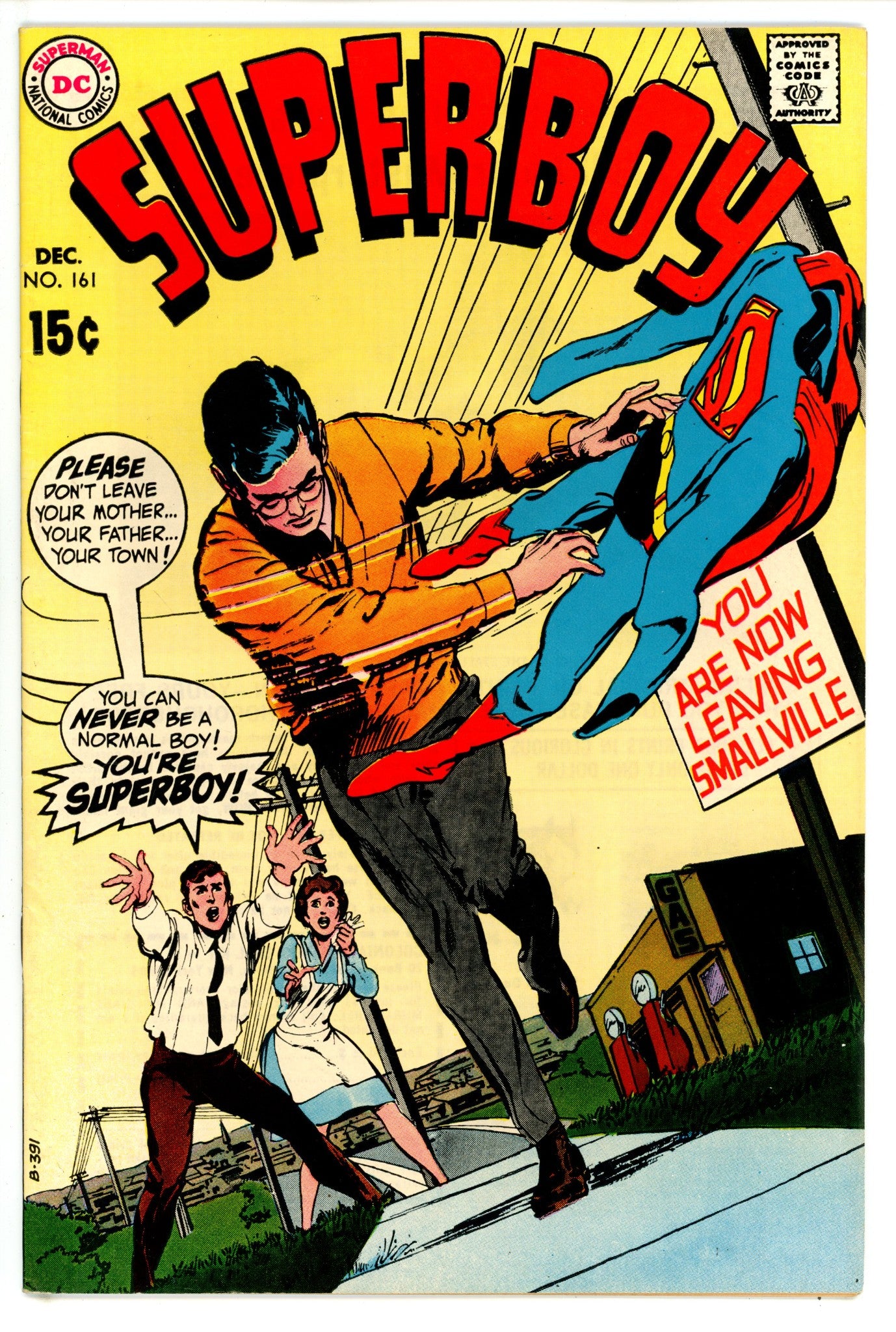 Superboy Vol 1 161 VF- (7.5) (1969)
