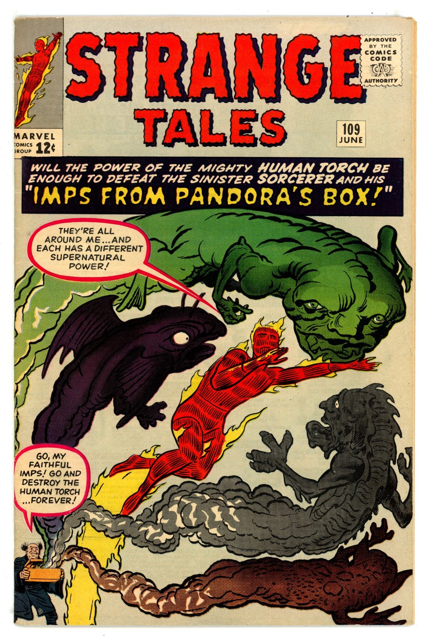 Strange Tales Vol 1 109 FN (6.0) (1963) 