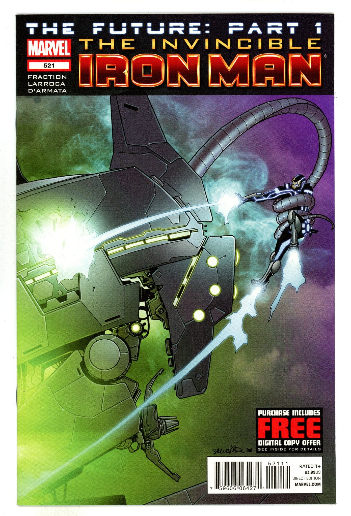 Invincible Iron Man Vol 1 521 High Grade (2012) 