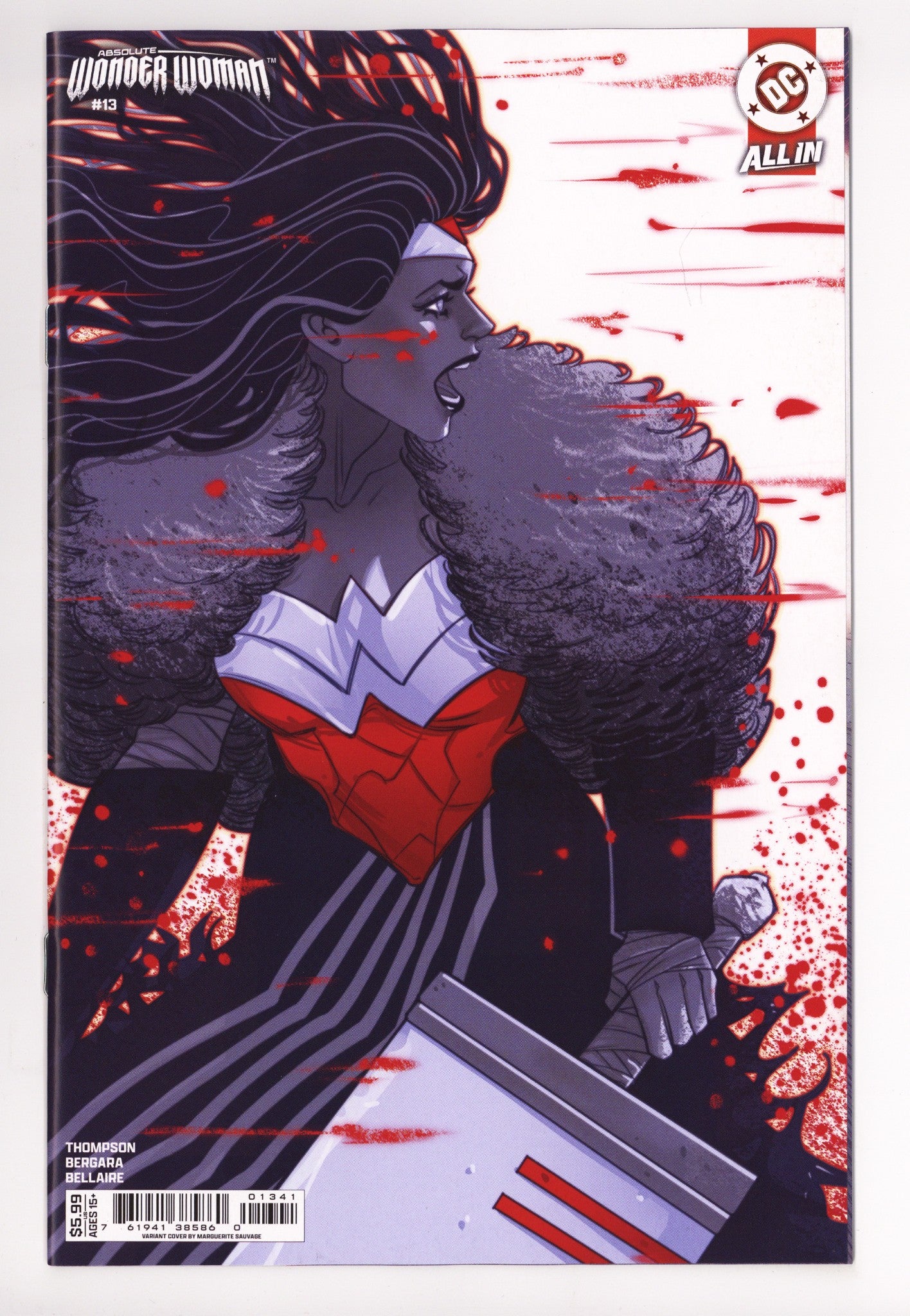 Absolute Wonder Woman 13 Sauvage Variant (2025)