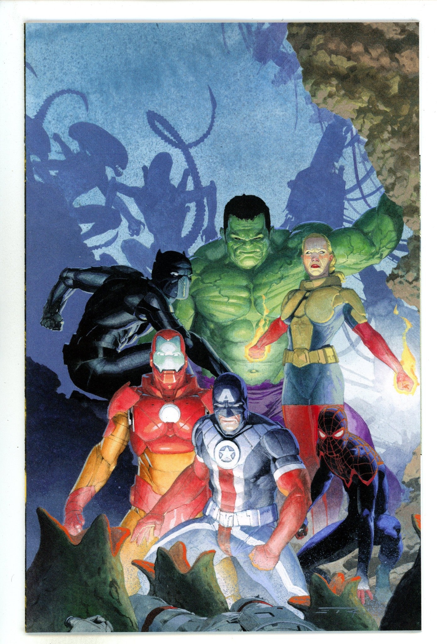 Aliens Vs. Avengers  2 Ribić  Virgin Incentive Variant NM  (2024)