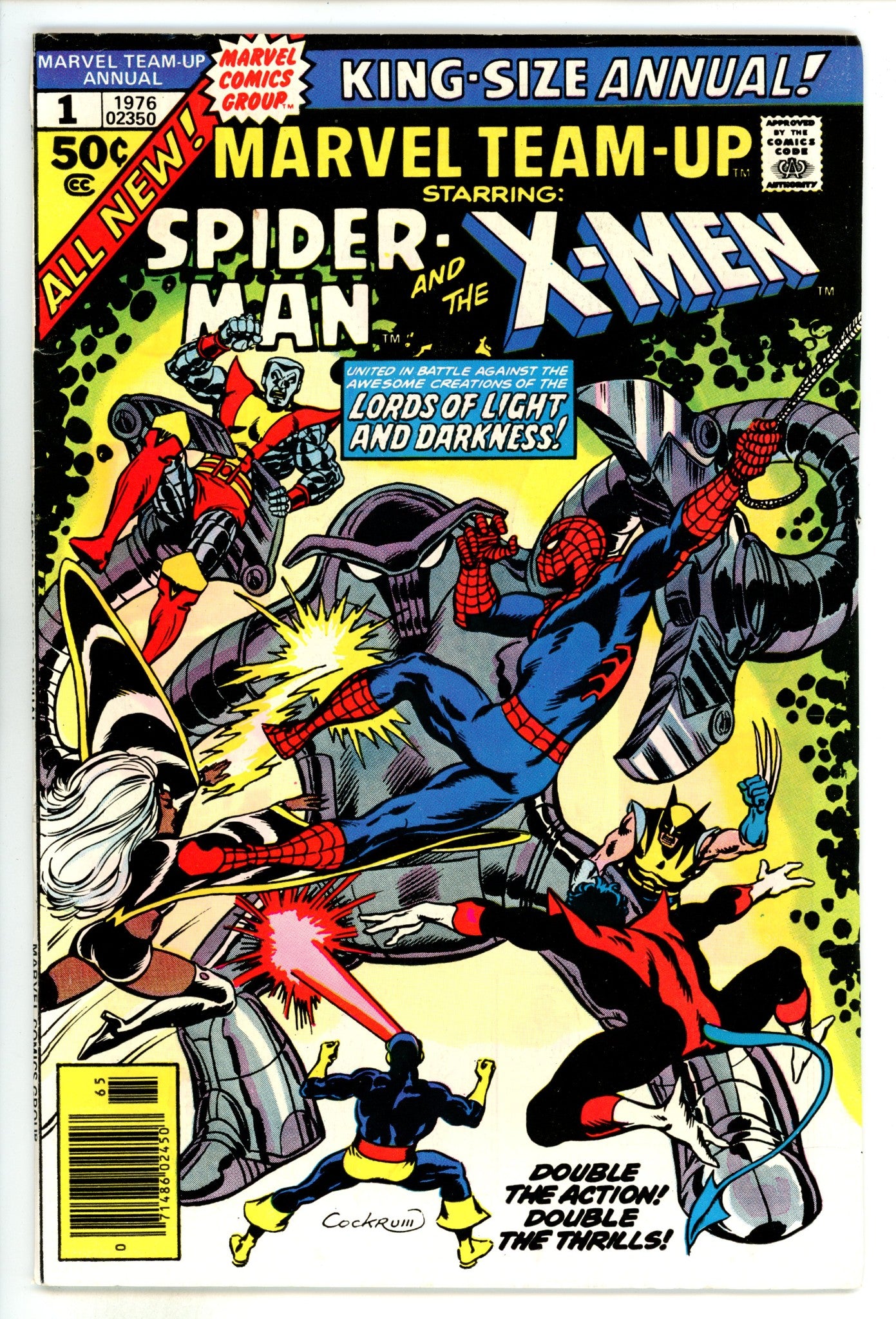 Marvel Team-Up Annual Vol 1 1  VF (8.0)  (1976)  