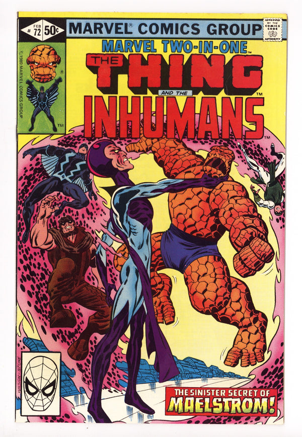 Marvel Two-in-One Vol 1 72 Mid Grade (1981)