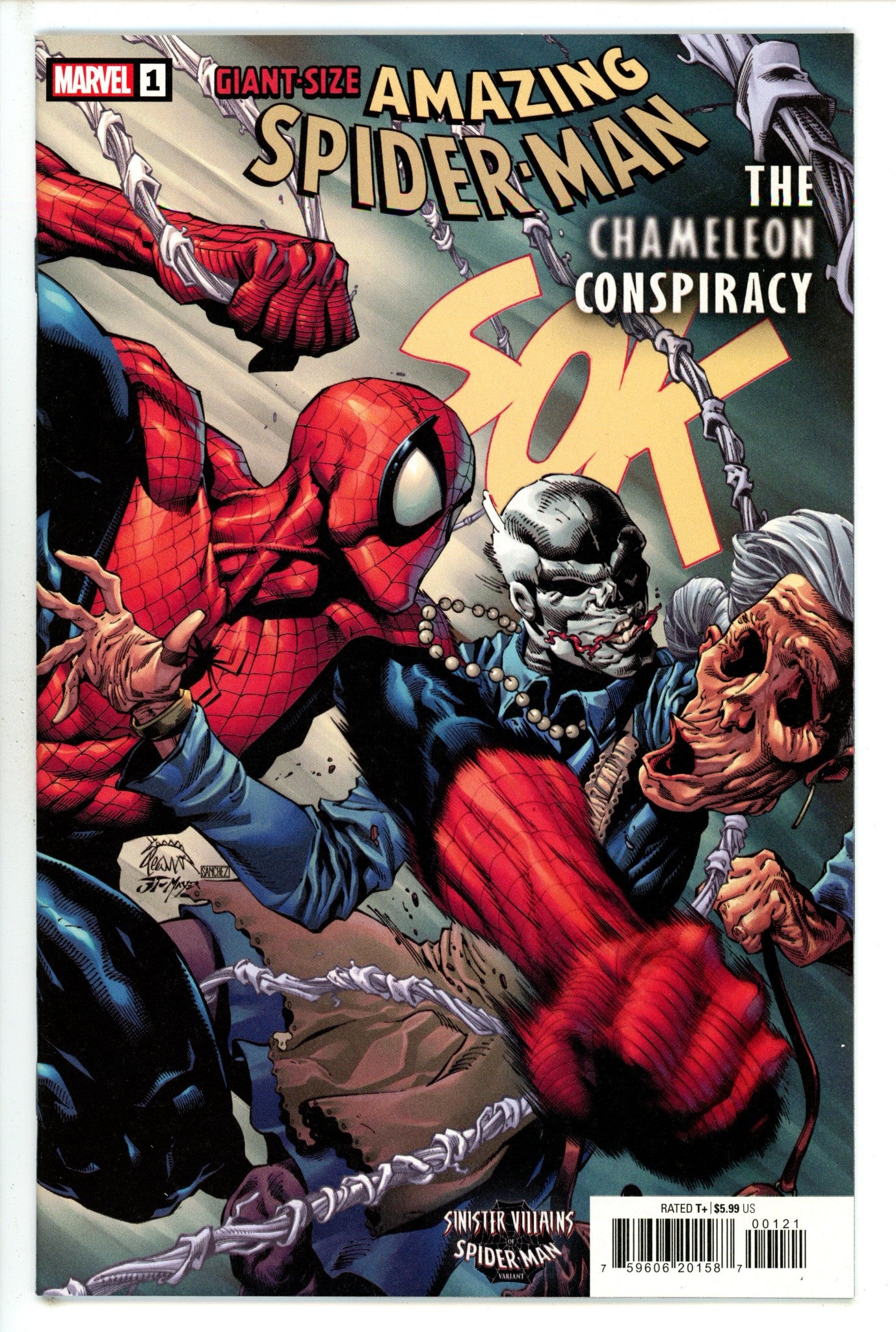 Giant-Size Amazing Spider-Man: The Chameleon Conspiracy 1 Stegman Variant (2021)