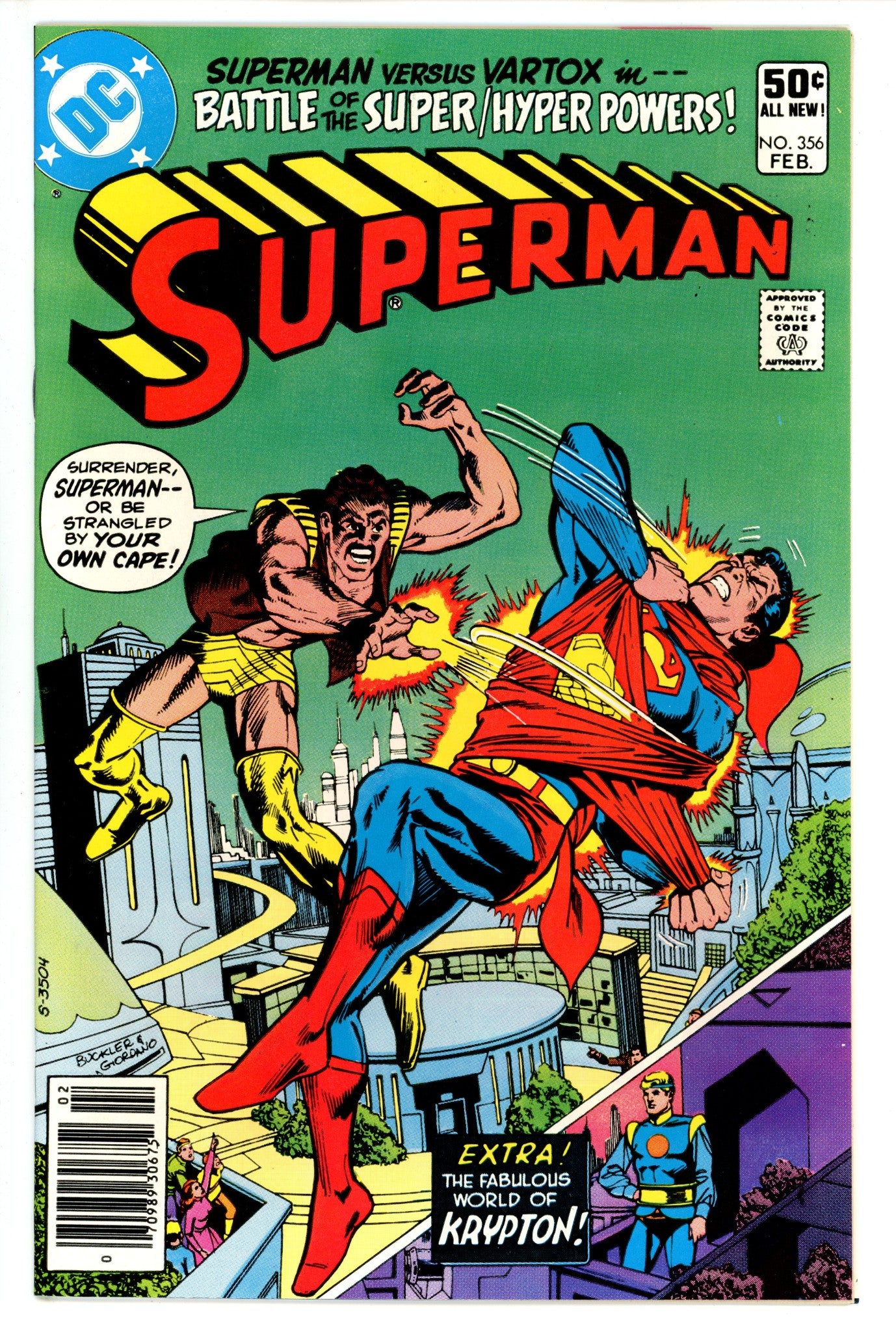 Superman Vol 1 356 Newsstand (1980)