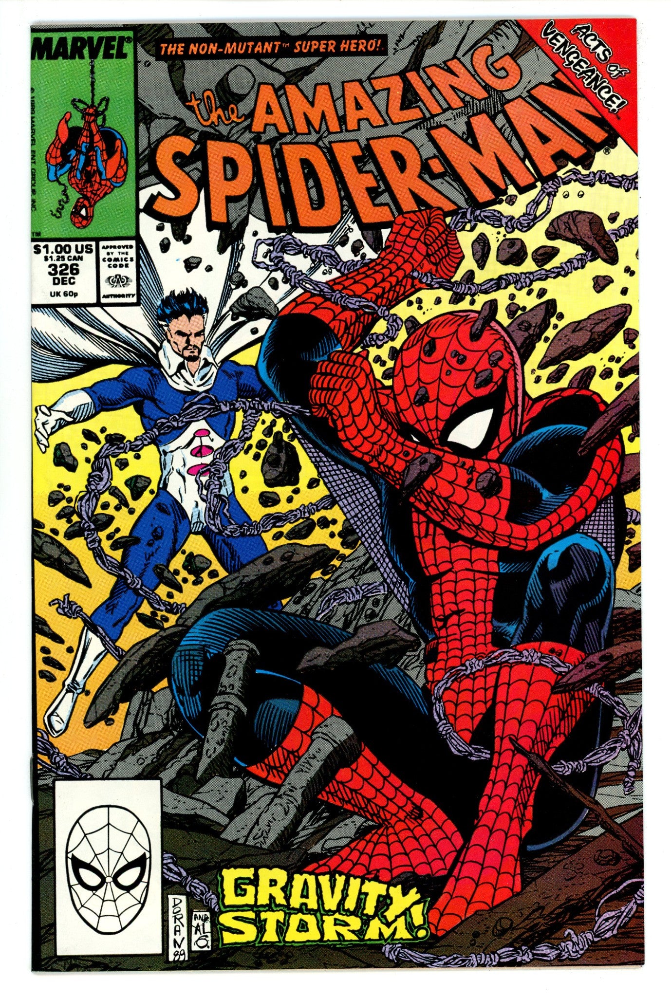 The Amazing Spider-Man Vol 1 326 NM- (9.2) (1989) 