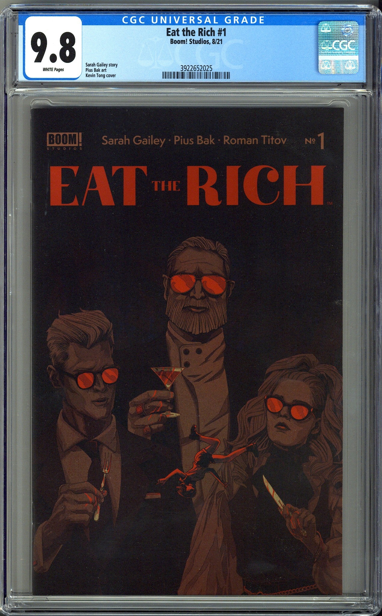 Eat the Rich 1 CGC 9.8 (NM/M) (2021) 