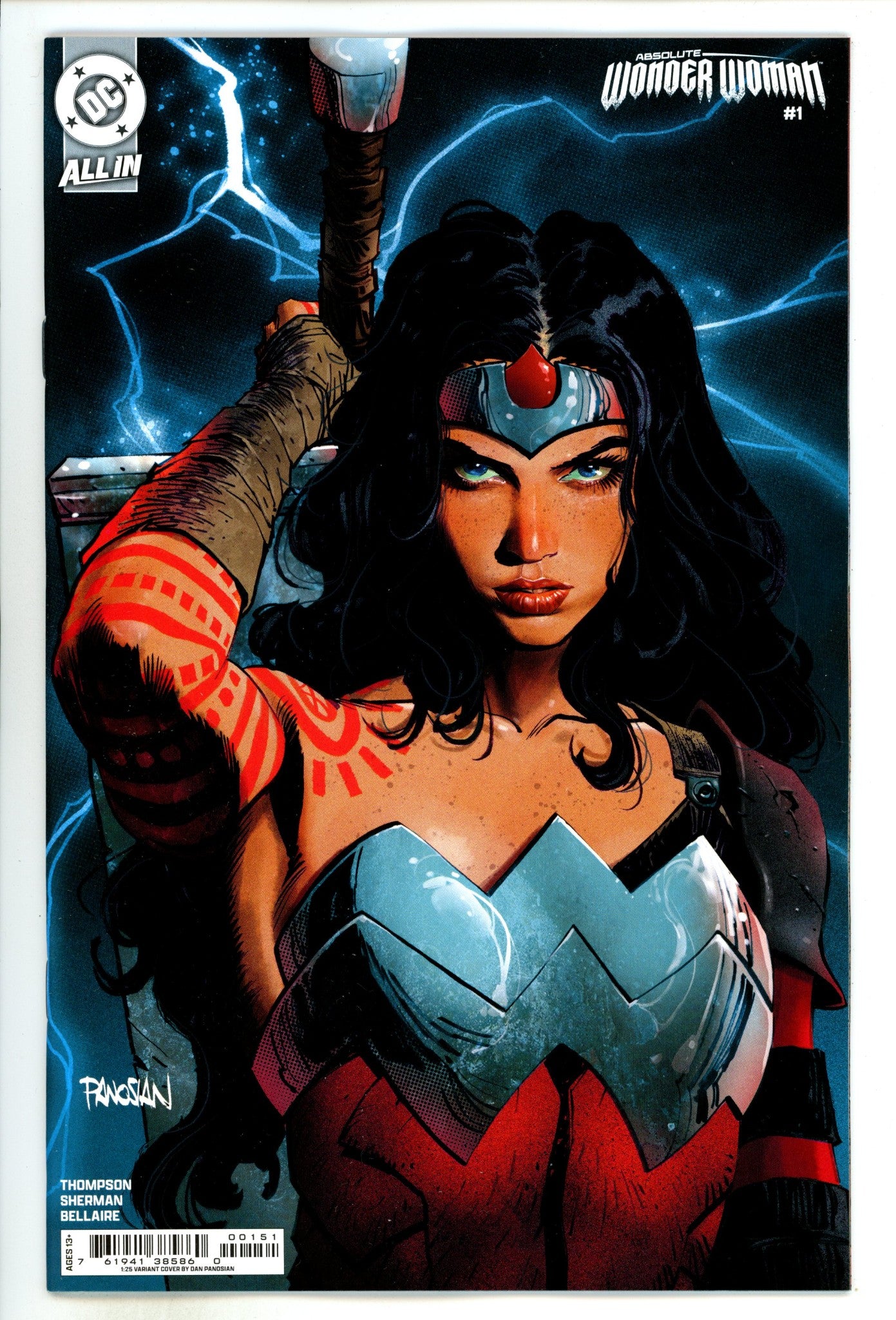 Absolute Wonder Woman 1 Panosian Incentive Variant NM (2024)