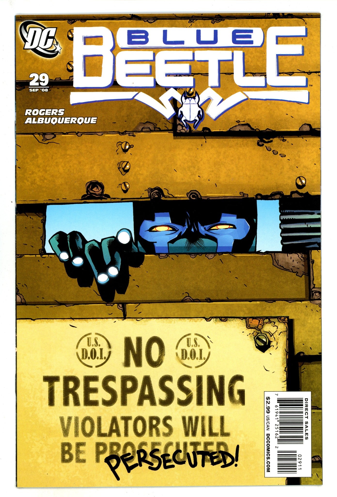 The Blue Beetle Vol 8 29 High Grade (2008) 