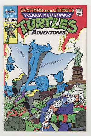 Teenage Mutant Ninja Turtles Adventures Vol 2 5 FN/VF (7.0) (1989) Canadian Price Variant