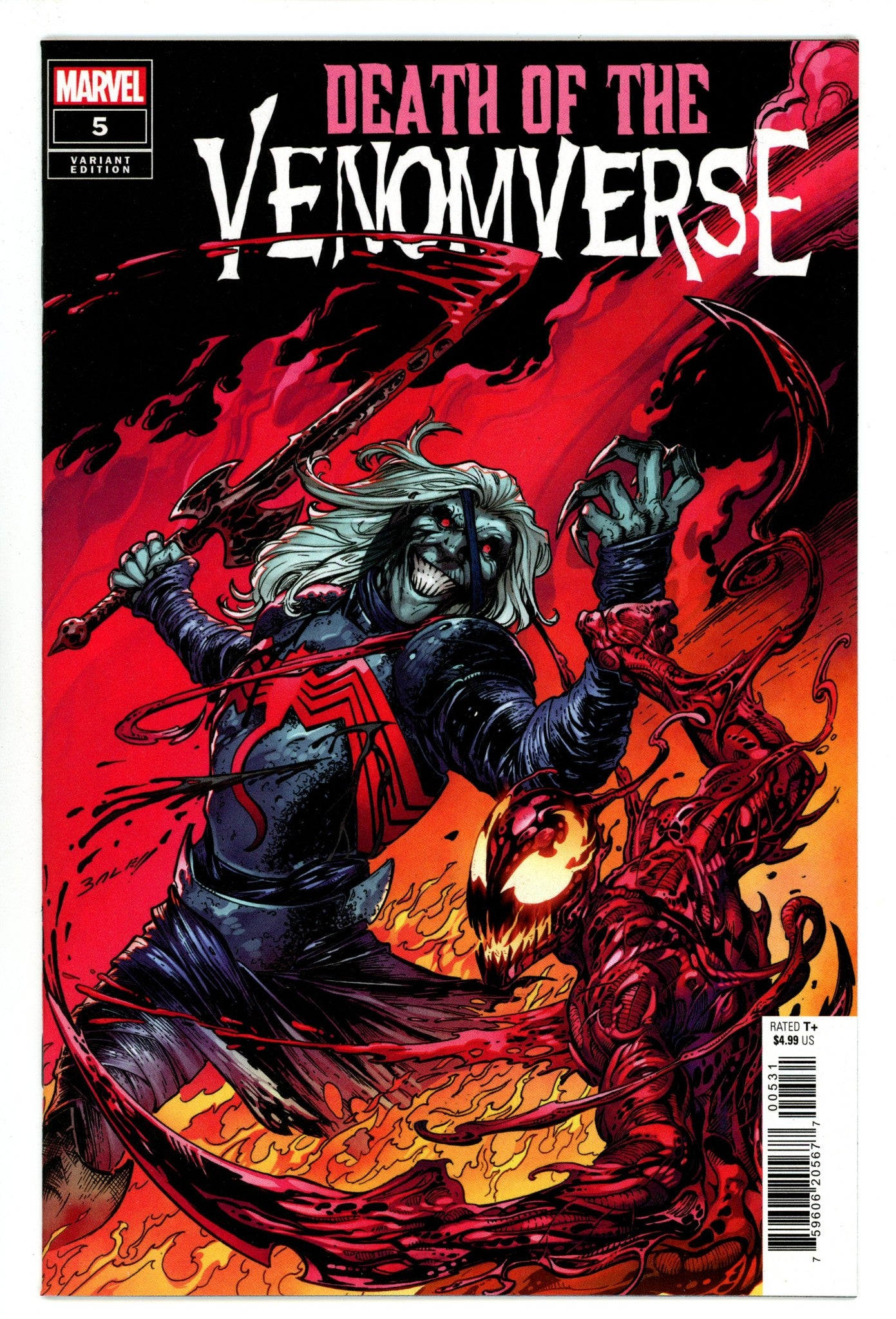 Death of the Venomverse 5 High Grade (2023) Bagley Variant 