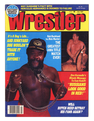 The Wrestler Magazine July Low Grade (1985)