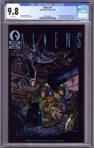 Aliens Vol 1 1 CGC 9.8 (NM/M) (1988)