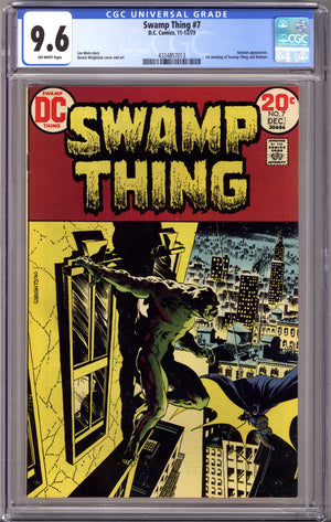 Swamp Thing Vol 1 7 CGC 9.6 (NM+) (1973)