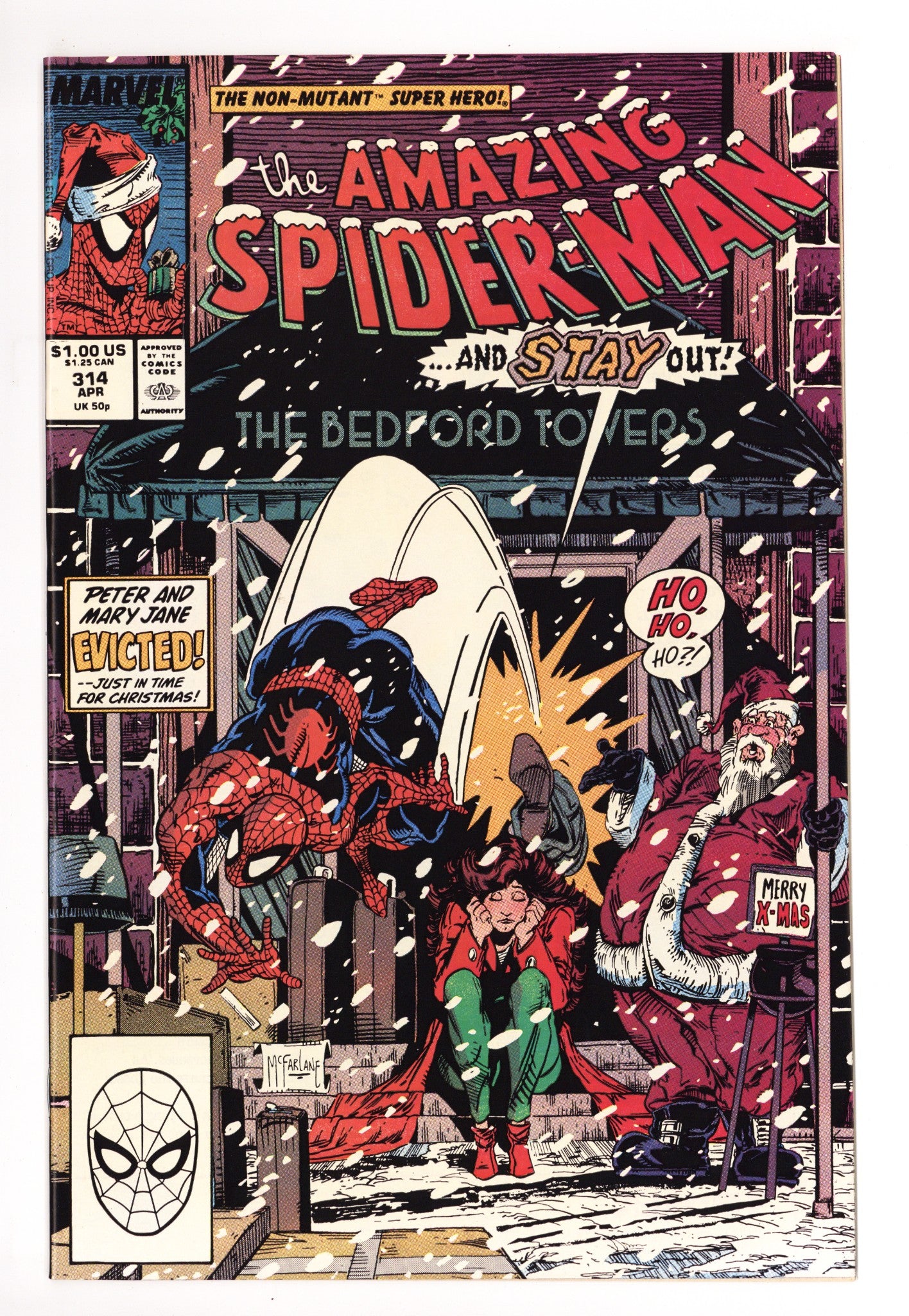 The Amazing Spider-Man Vol 1 314 NM (9.4) (1989) 