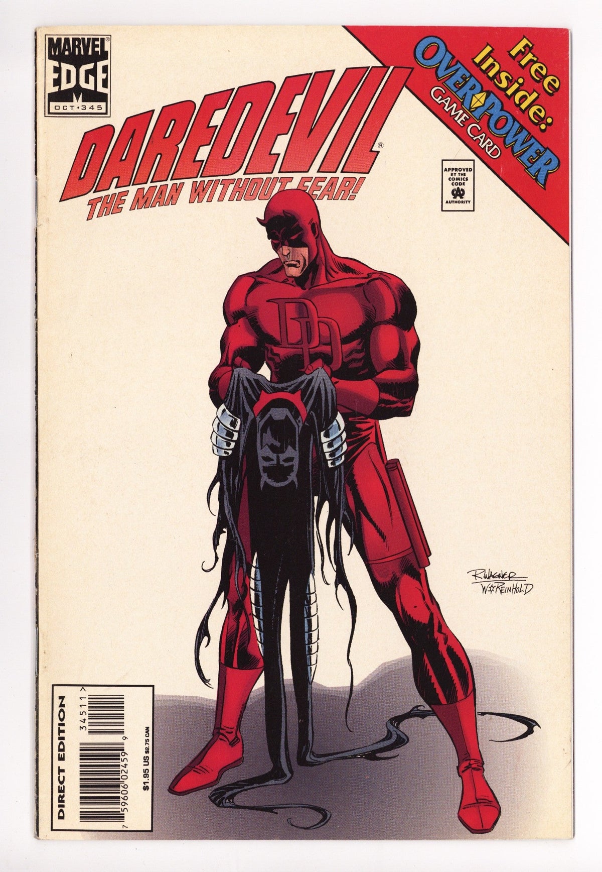Daredevil Vol 1 345  Mid Grade   (1995)