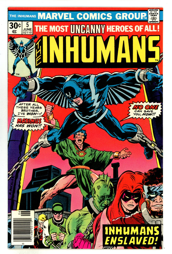 The Inhumans Vol 1 5 VF- (7.5) (1976)