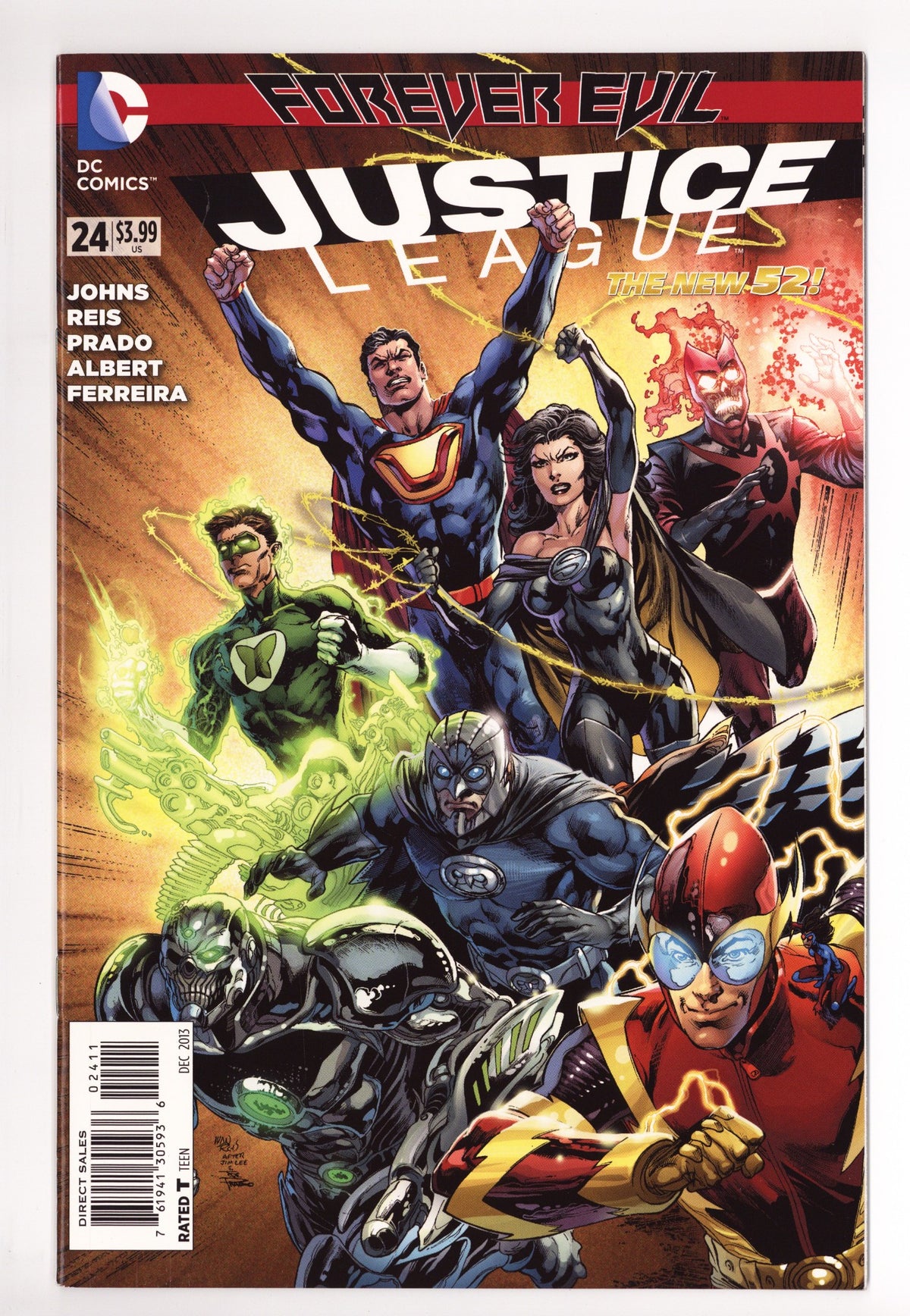 Justice League Vol 1 24 High Grade DC (2013) | CaptCan Comics — CaptCan ...