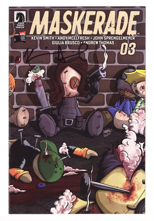 Maskerade 3 High Grade (2022) McDonald Variant Signed x1 Cover Kevin Smith