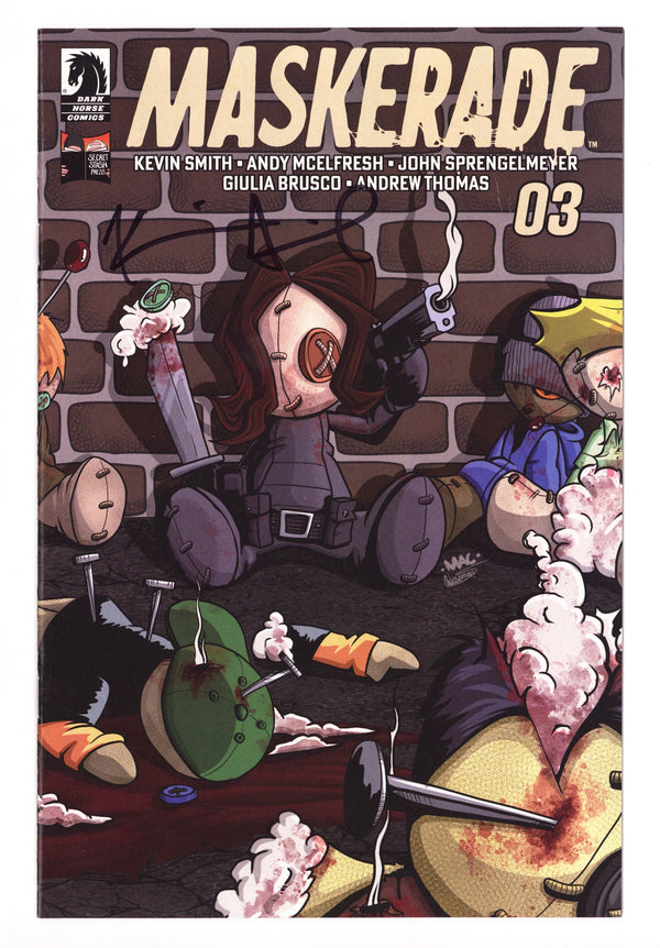 Maskerade 3 High Grade (2022) McDonald Variant Signed x1 Cover Kevin Smith