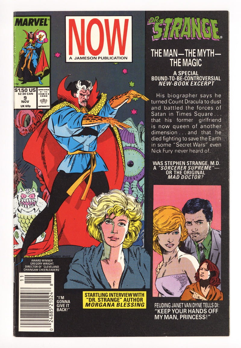 Doctor Strange, Sorcerer Supreme 9 Mid Grade (1989) 