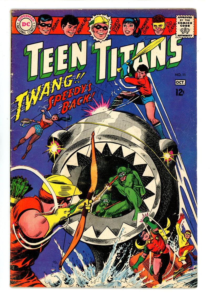 Teen Titans Vol 1 11 VG- (3.5) (1967) 